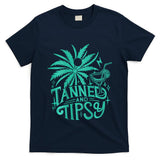 Tanned And Tipsy Beach Summer T-Shirt