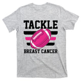 Tackle Breast Cancer Football Fan T-Shirt
