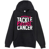 Tackle Breast Cancer Awareness Football Fan Premium Pullover Hoodie