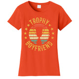 Trophy Boyfriend Retro Clothes Gift For Girlfriend Valentine Women's T-Shirt
