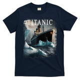 Titanic Boat Vintage Cruise Ship Sailing in 1912 hit Iceberg T-Shirt