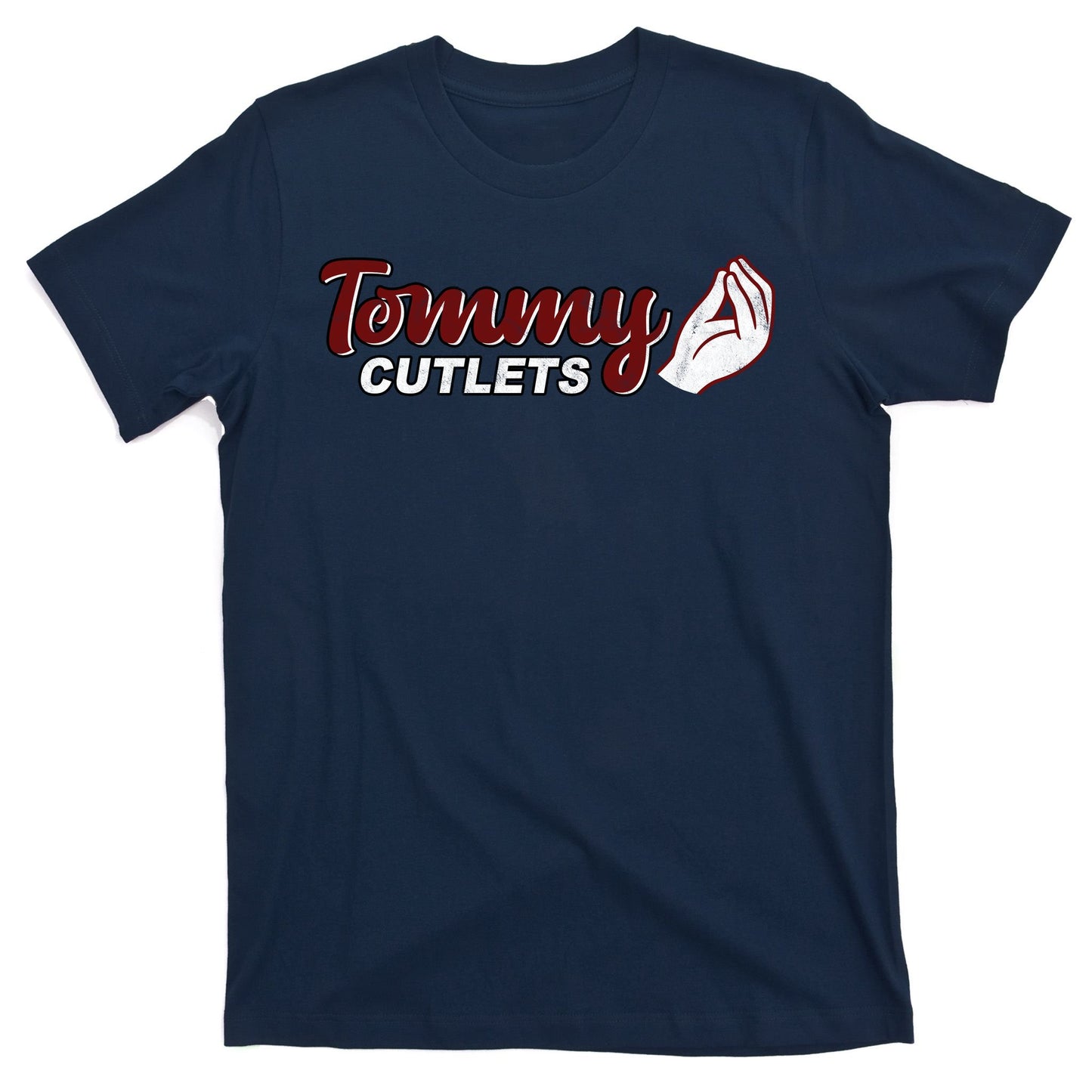 Tommy Cutlets Football Quarterback Funny Vintage T-Shirt