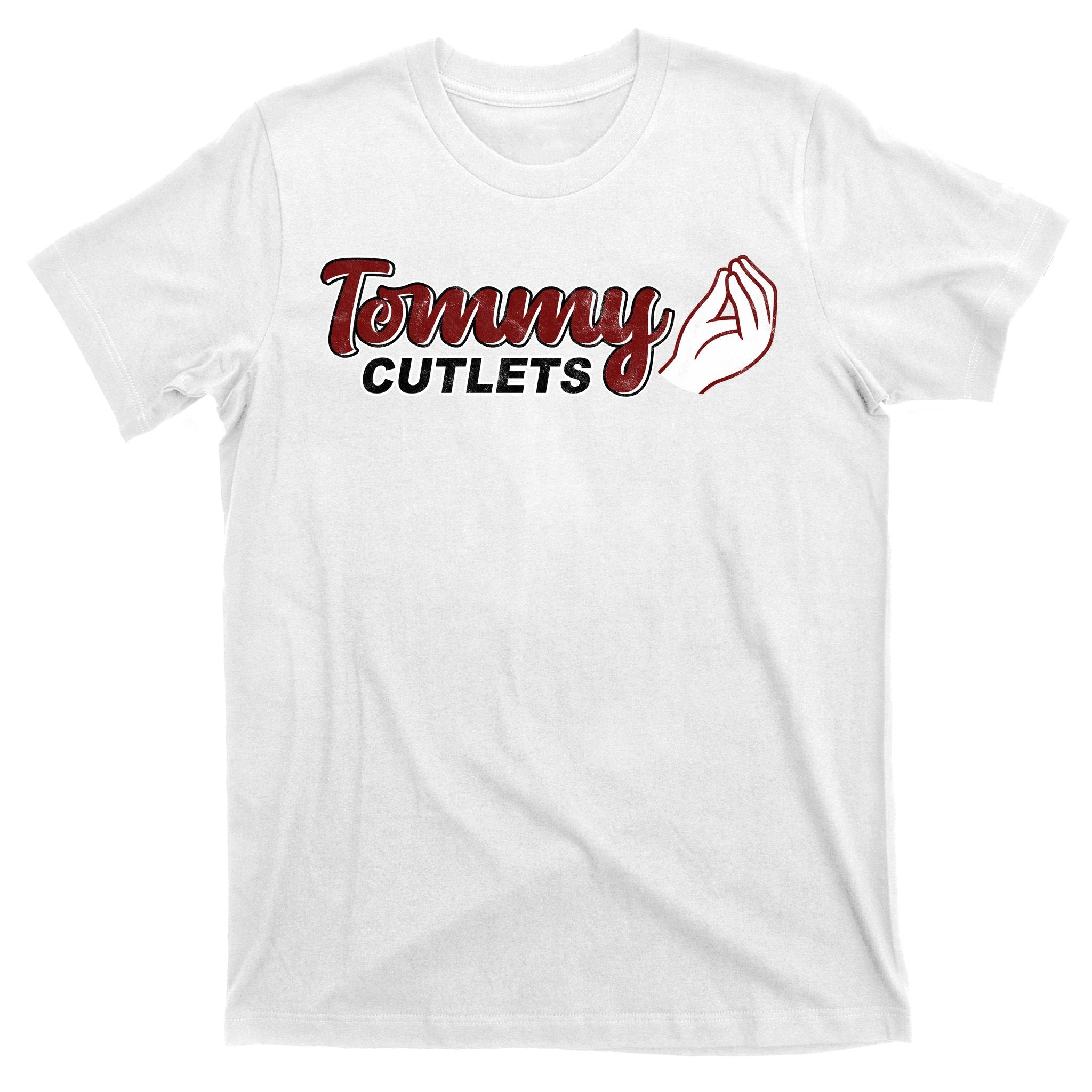 Tommy Cutlets Football Quarterback Funny Vintage T-Shirt