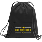The Commissioner Football Logo Sweatshirt Cinch Pack Bag