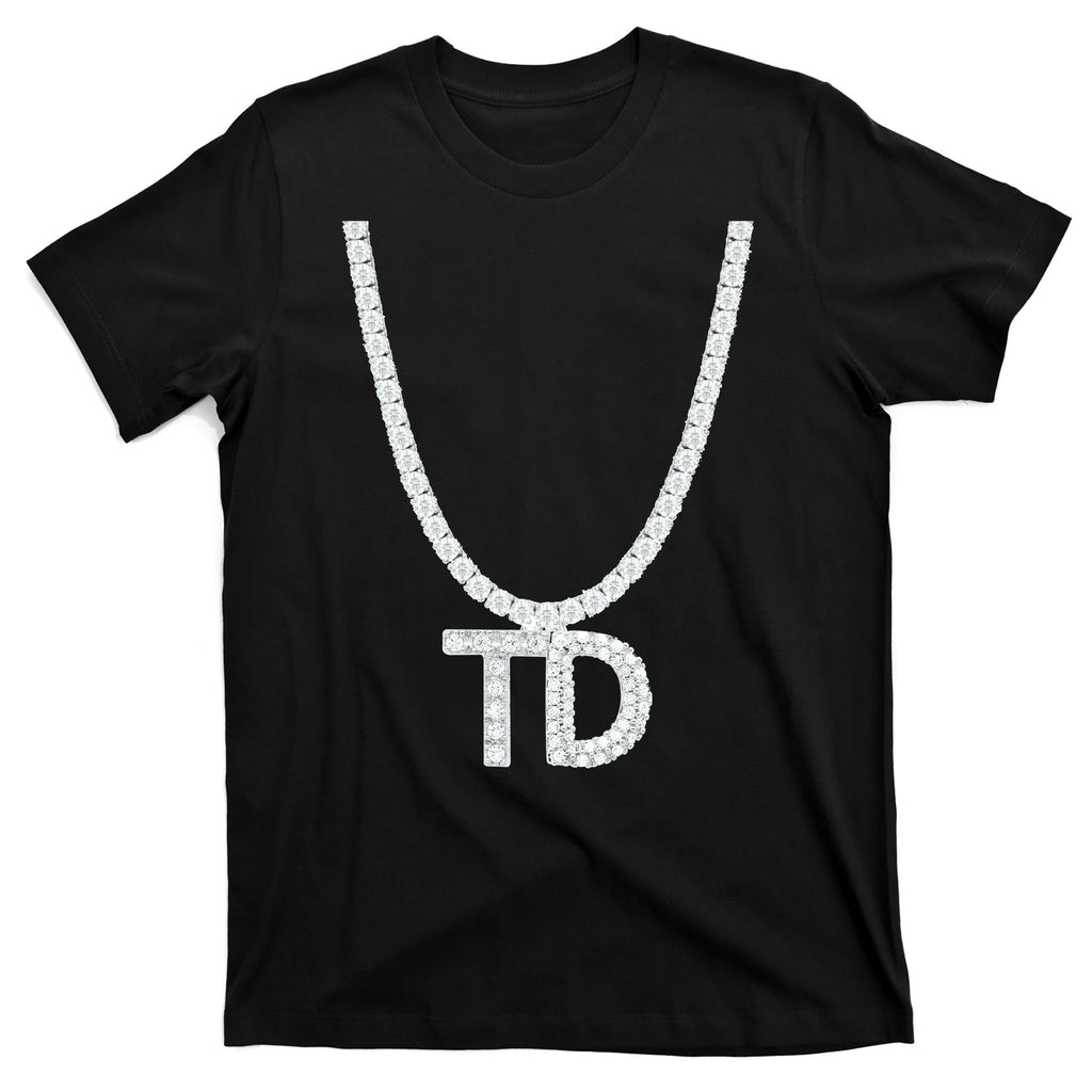 Td Diamond Chain Tommy Cutlets New York Italian Football T-Shirt
