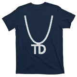 Td Diamond Chain Tommy Cutlets New York Italian Football T-Shirt