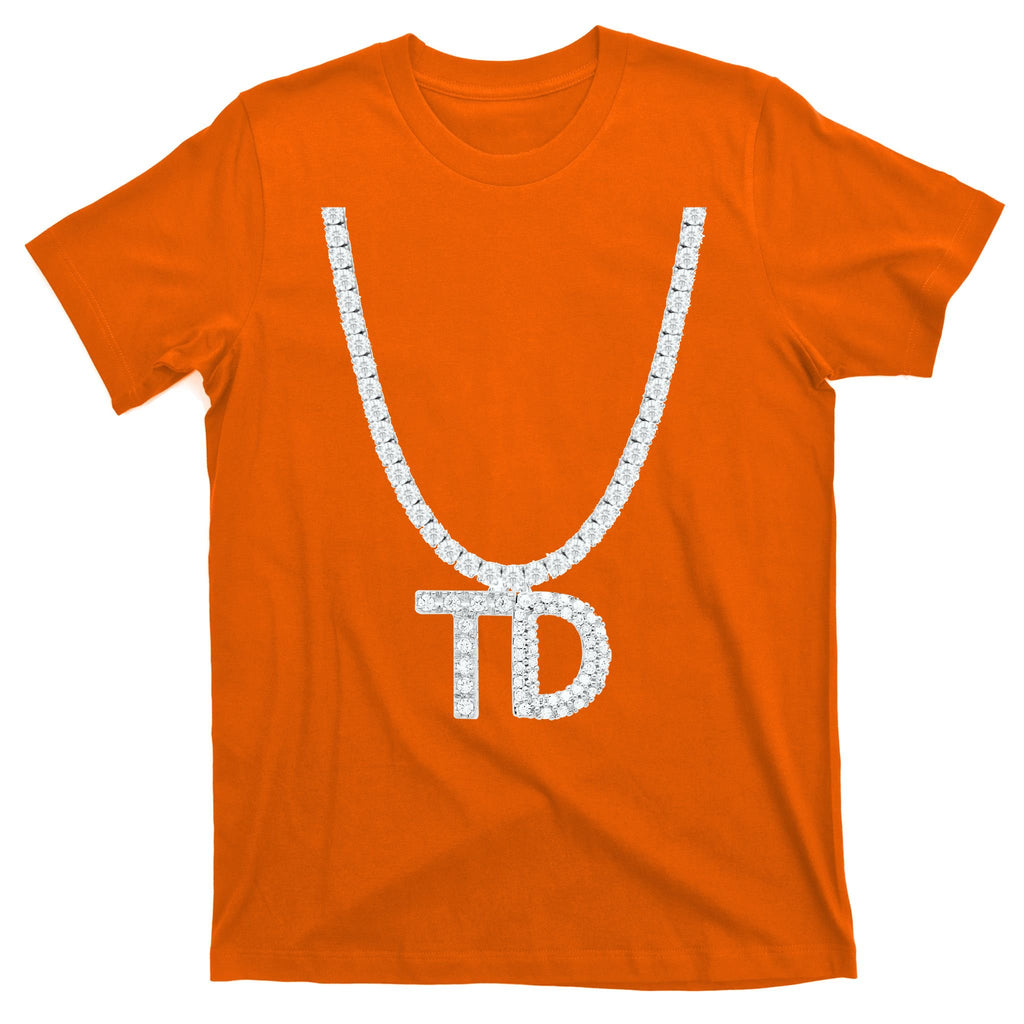 Td Diamond Chain Tommy Cutlets New York Italian Football T-Shirt
