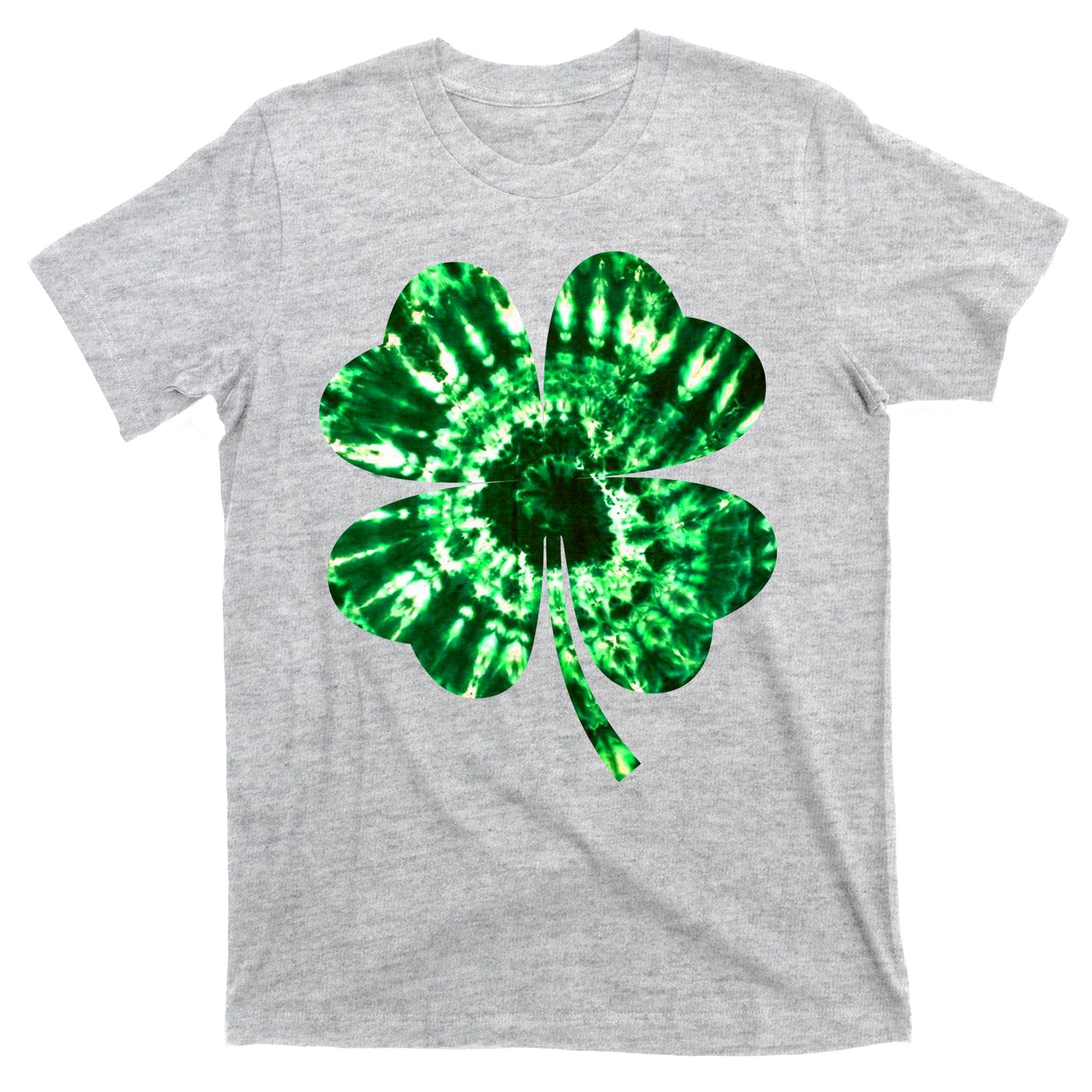 Tie Dye Clover St Patrick's Day T-Shirt