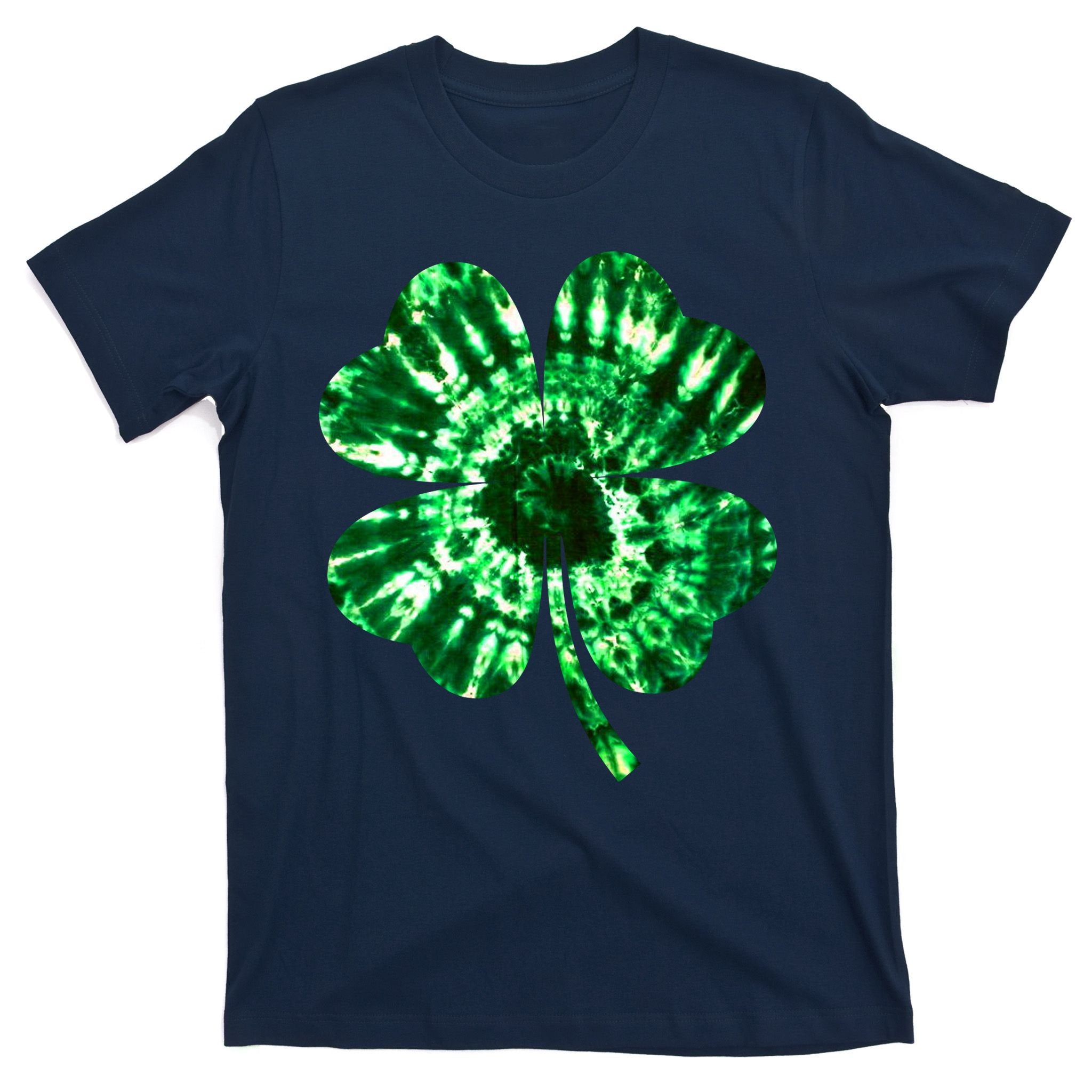 Tie Dye Clover St Patrick's Day T-Shirt