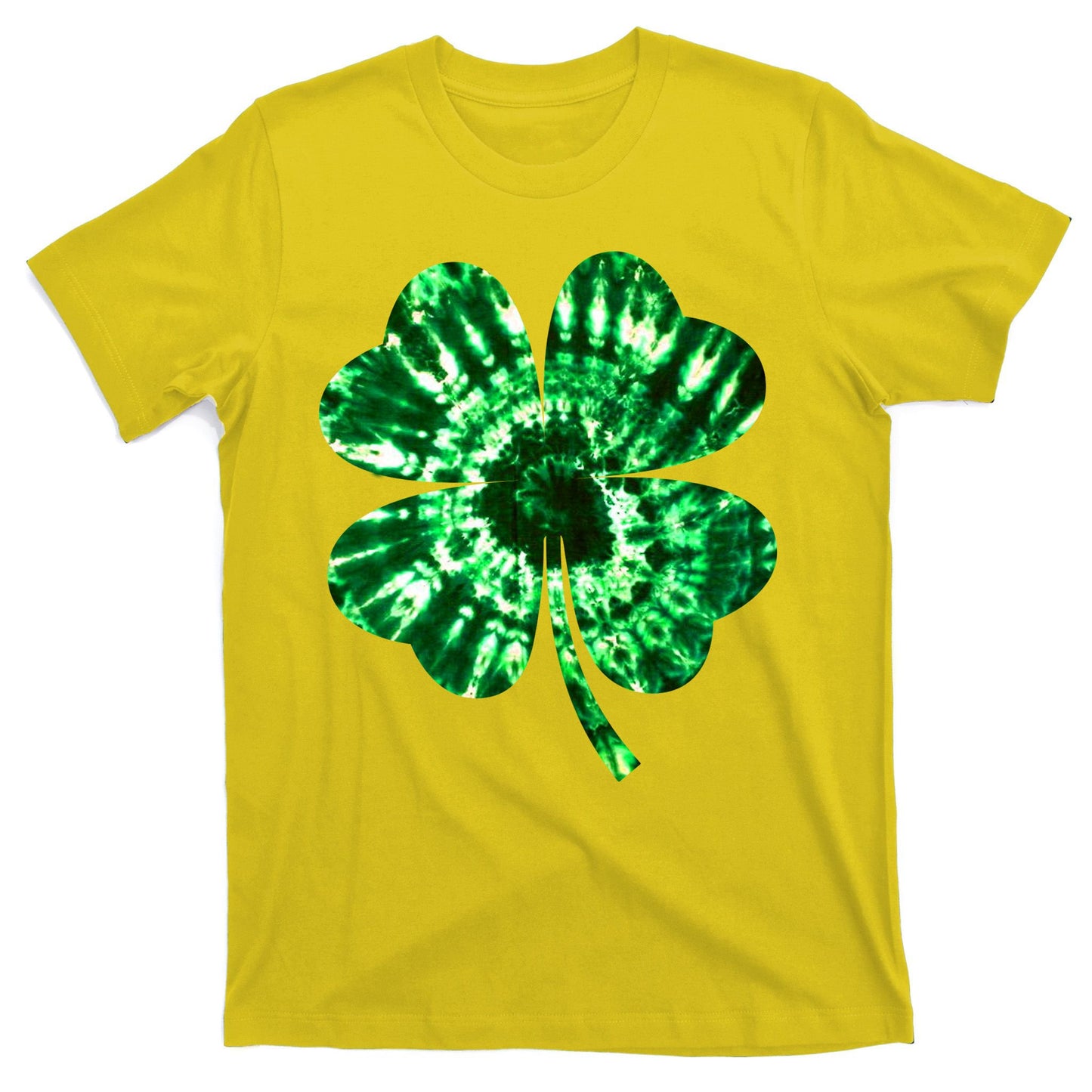 Tie Dye Clover St Patrick's Day T-Shirt