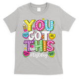 Test Day Rock The Test You Got This Teacher Test Testing T-Shirt