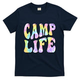 Tie Die Retro Camping Summer For Girl Summer Camp Life Gift T-Shirt