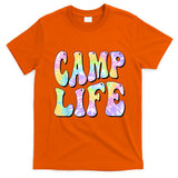 Tie Die Retro Camping Summer For Girl Summer Camp Life Gift T-Shirt