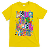 Test Day Teacher Motivation Rock The Test Bruh Its Test Day T-Shirt