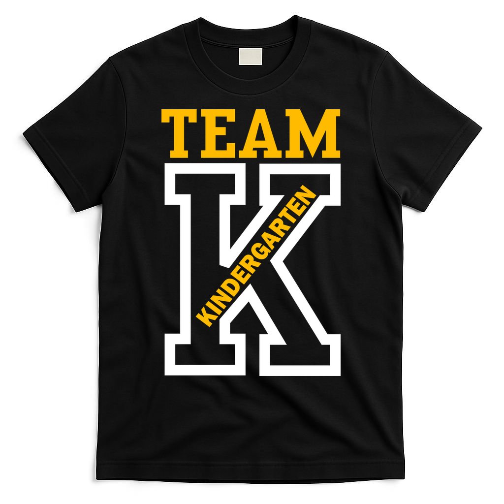 Team Kindergarten Teacher Logo T-Shirt