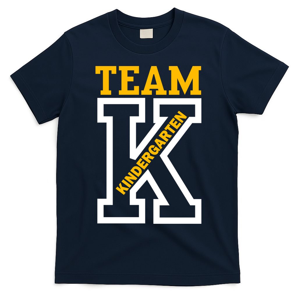 Team Kindergarten Teacher Logo T-Shirt