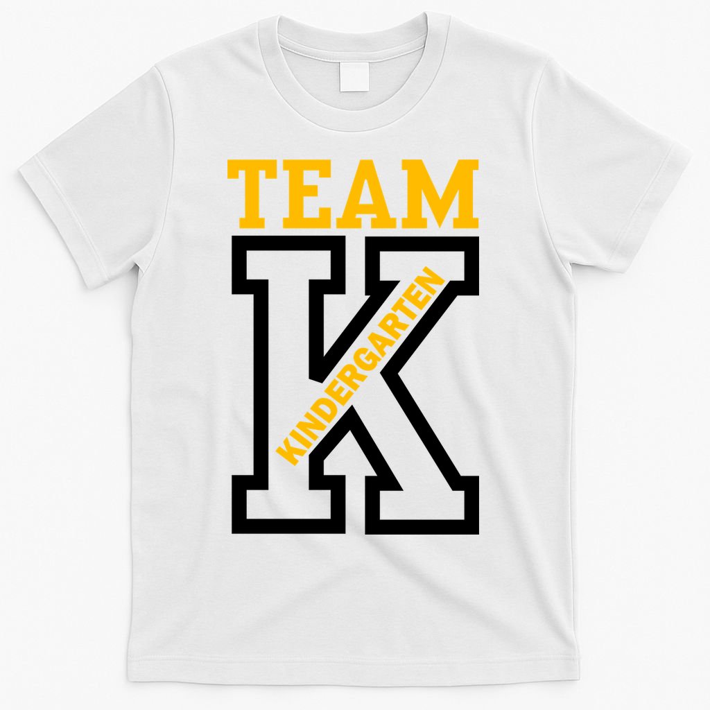 Team Kindergarten Teacher Logo T-Shirt
