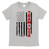 Team USA Distressed American Flag T-Shirt