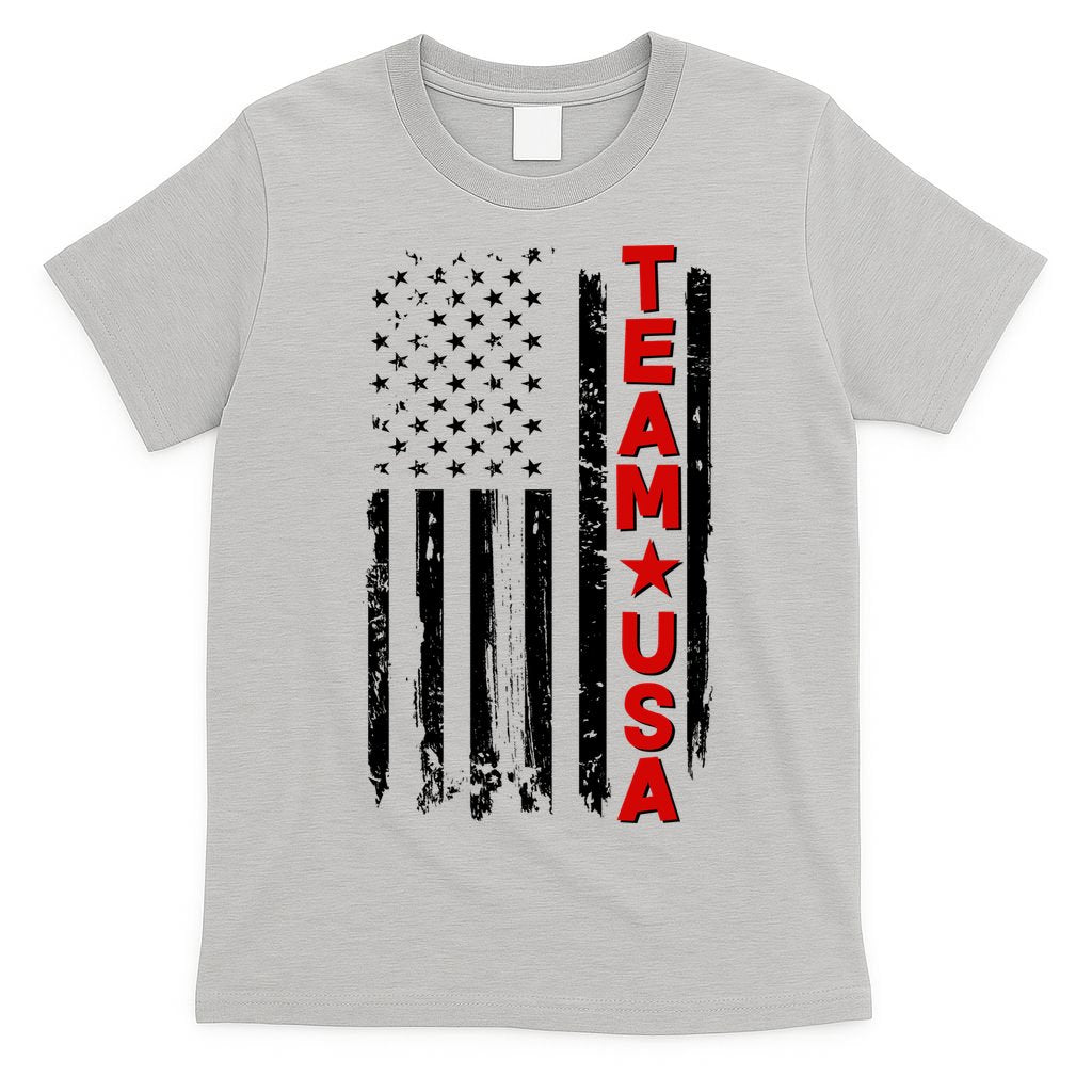 Team USA Distressed American Flag T-Shirt