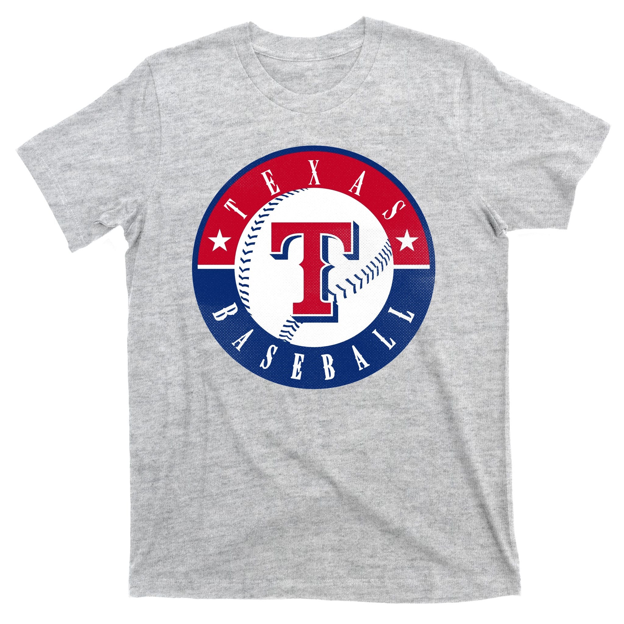 Texas Baseball Fan Vintage T-Shirt