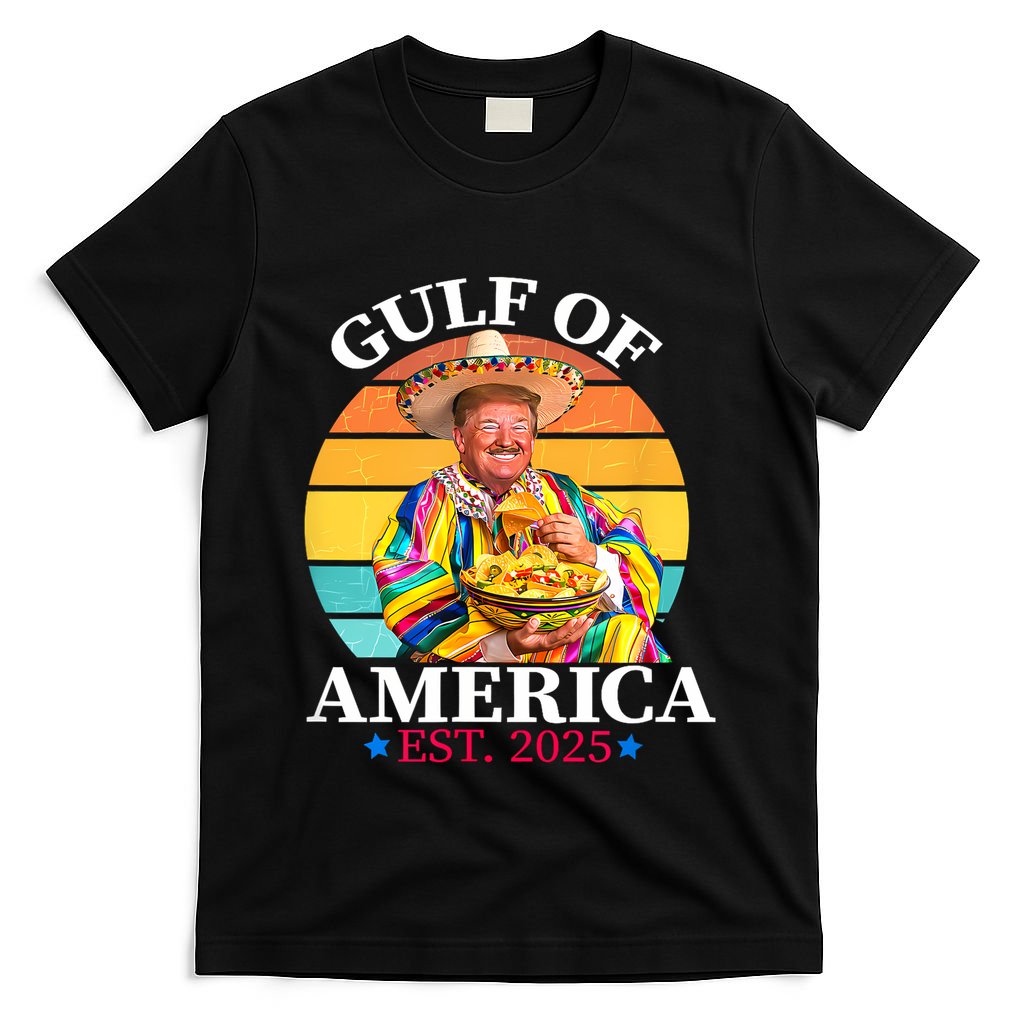 Trump Funny Gulf Of Us America Est 2025 T-Shirt