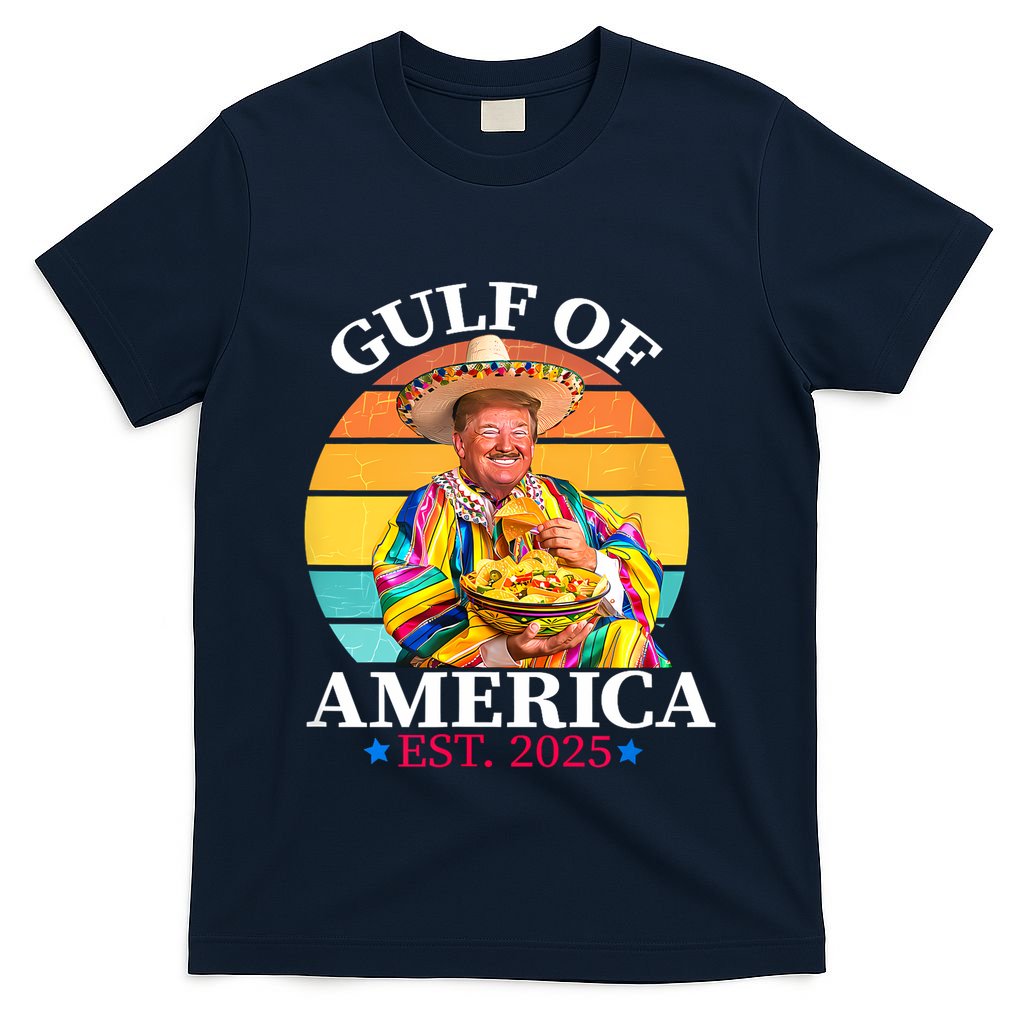 Trump Funny Gulf Of Us America Est 2025 T-Shirt