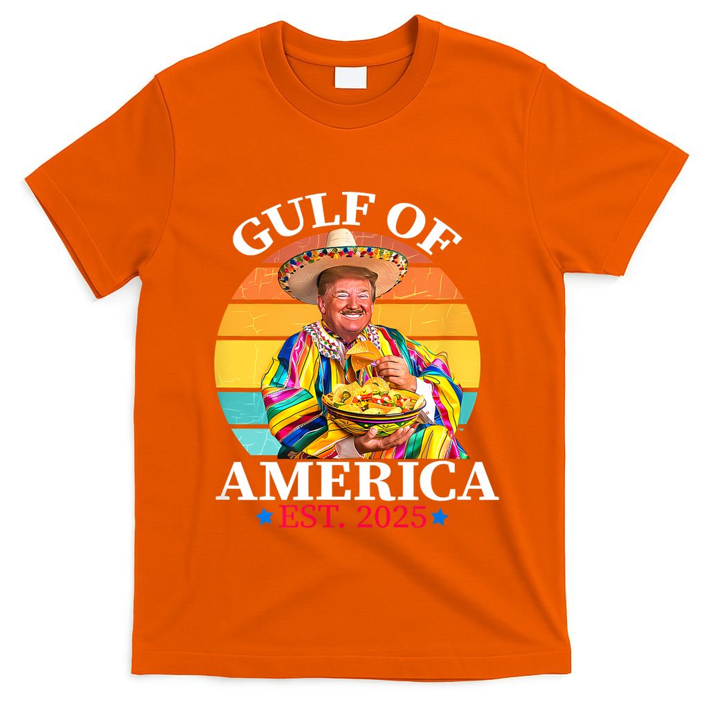 Trump Funny Gulf Of Us America Est 2025 T-Shirt