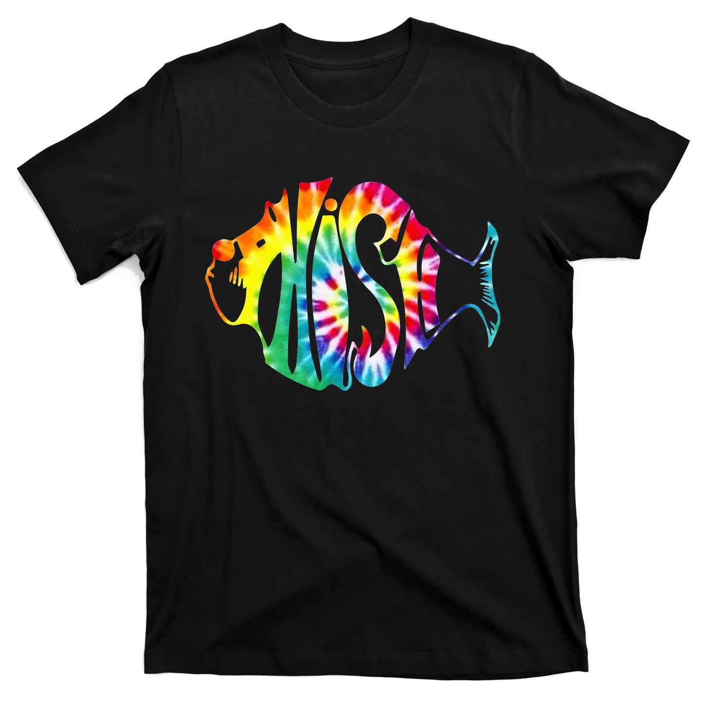 Tie-Dye Fish, Phish-Jam, Fishing Fisherman T-Shirt