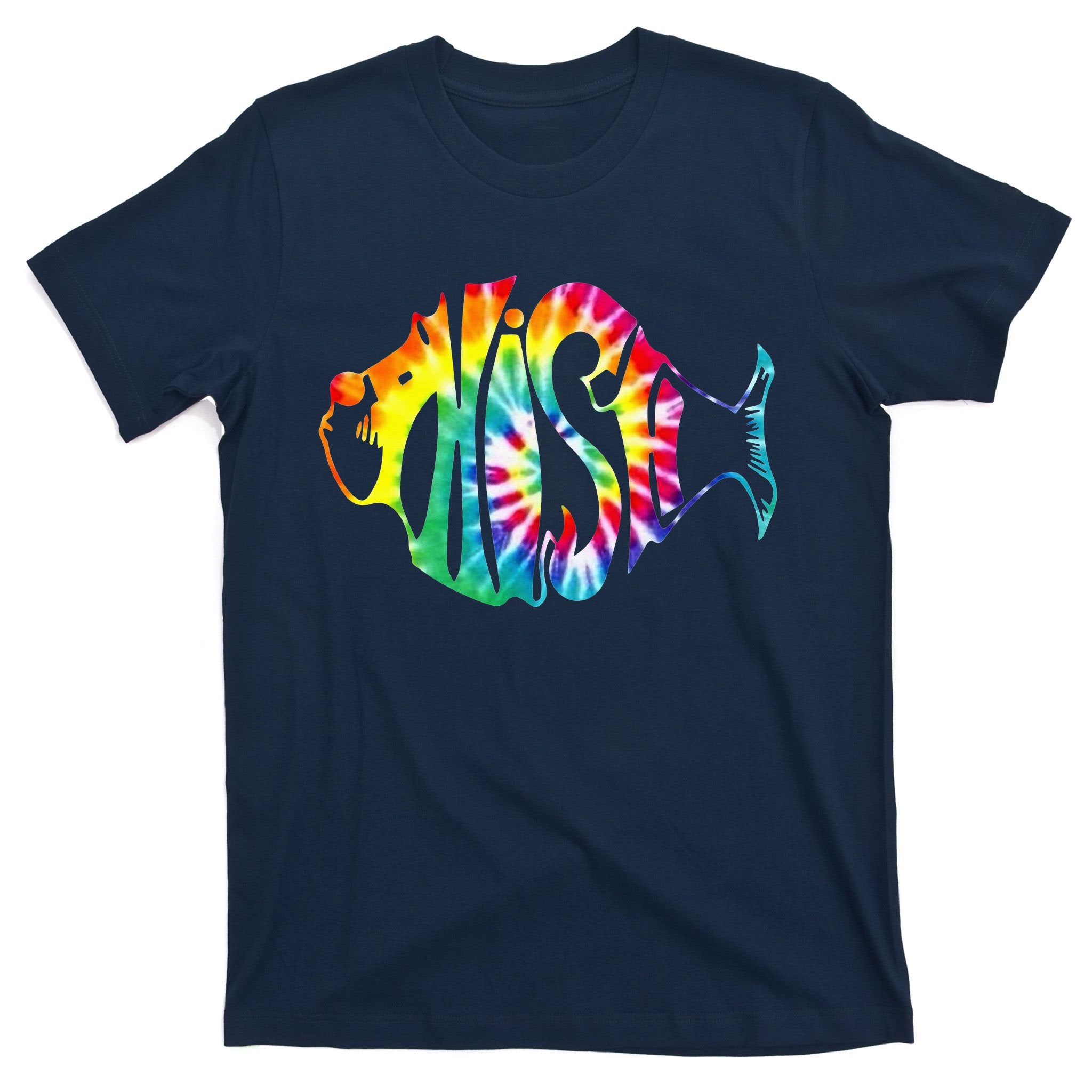Tie-Dye Fish, Phish-Jam, Fishing Fisherman T-Shirt
