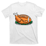Turkey Football Thanksgiving Dinner T-Shirt
