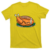 Turkey Football Thanksgiving Dinner T-Shirt