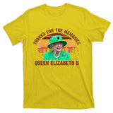 Thanks For The Memories Queen Elizabeth II T-Shirt