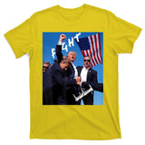 Trump Fight With Fist In Air Facsimile Signature T-Shirt