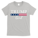 Trump Girl American Flag Vote Trump Republican Trump Girl Us Flag Conservative T-Shirt
