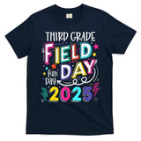 Third Grade Field Day Fun Day 2025 School Field Day Teacher T-Shirt