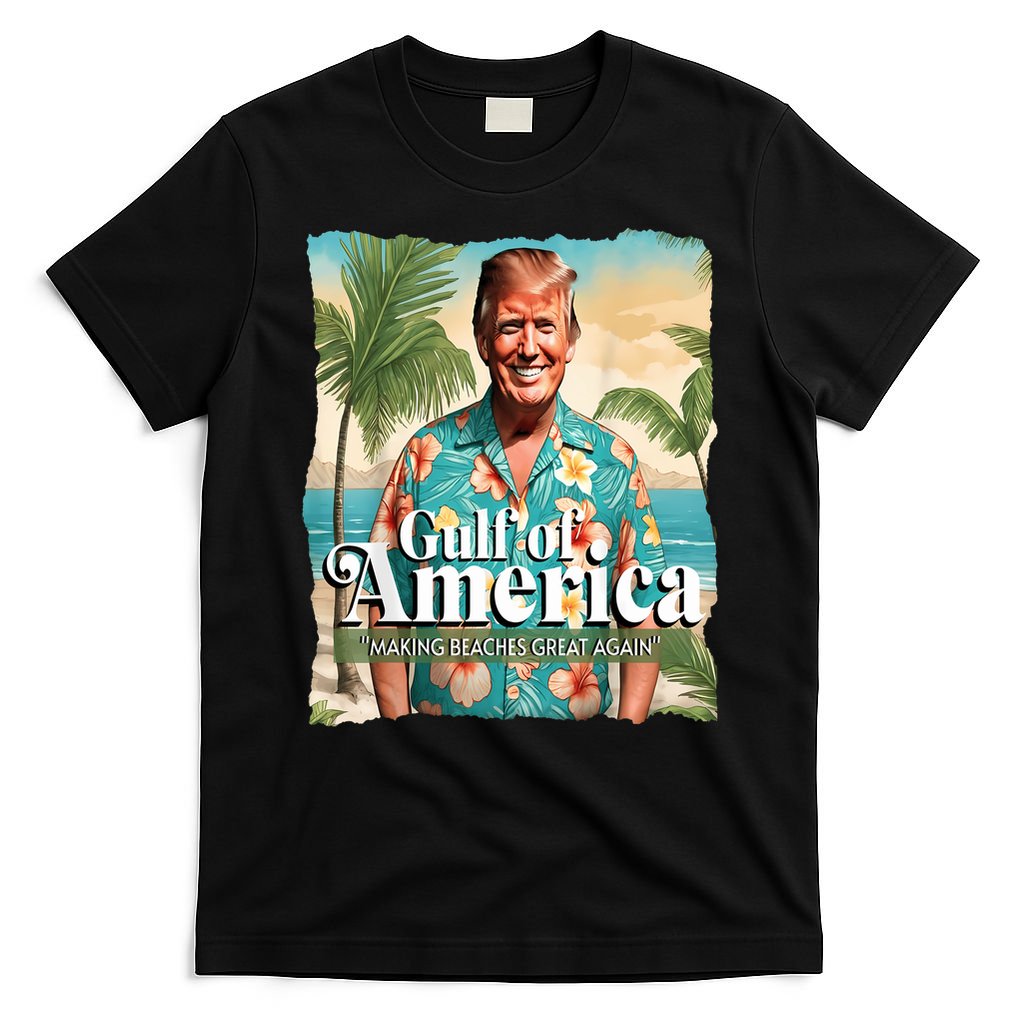 Trump Graphic Gulf Of Us America Trump Merchandise T-Shirt