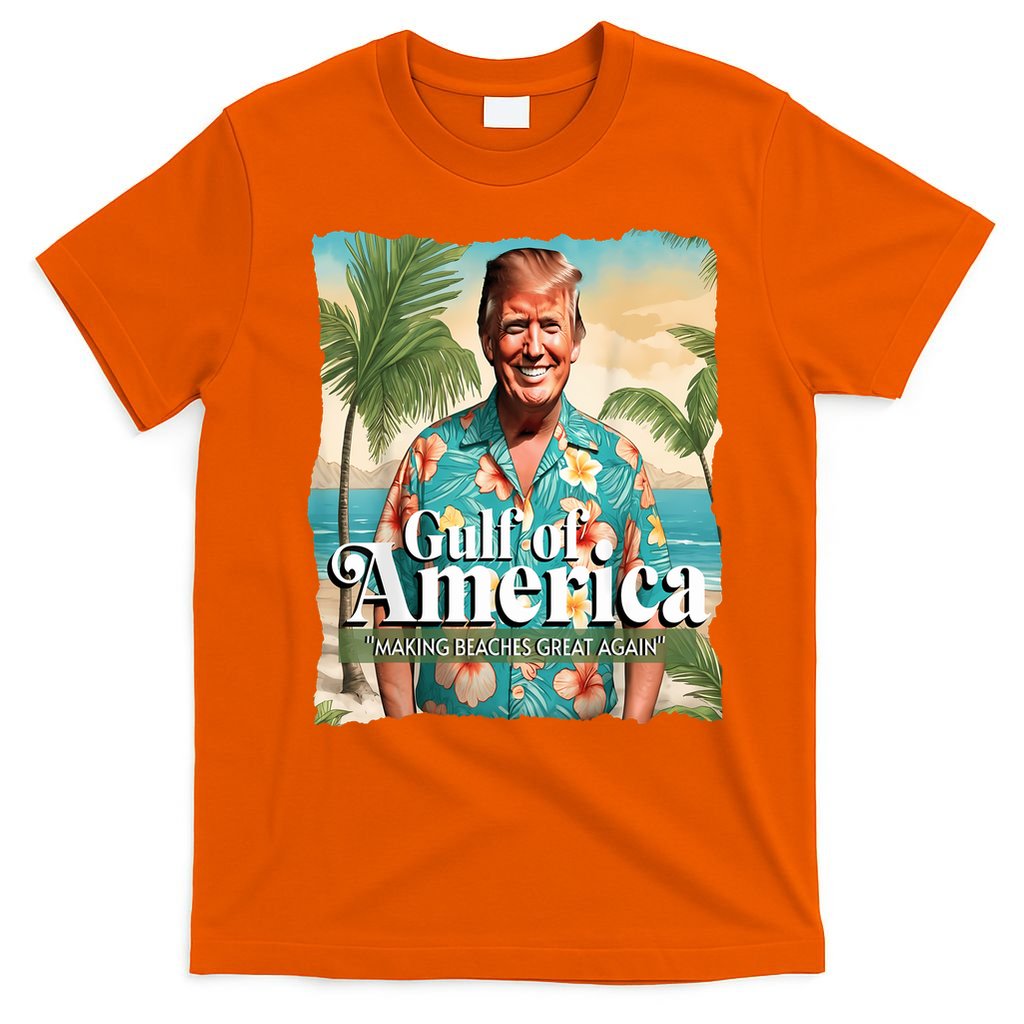 Trump Graphic Gulf Of Us America Trump Merchandise T-Shirt