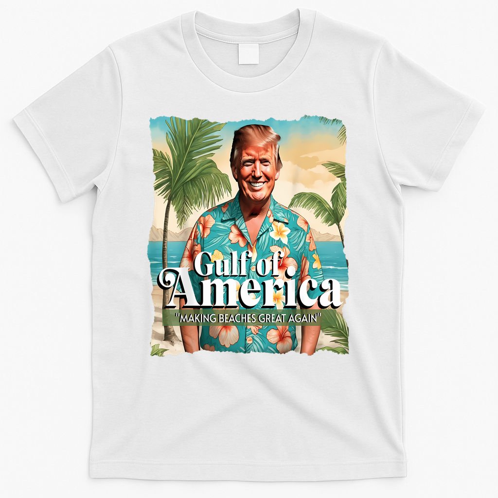 Trump Graphic Gulf Of Us America Trump Merchandise T-Shirt