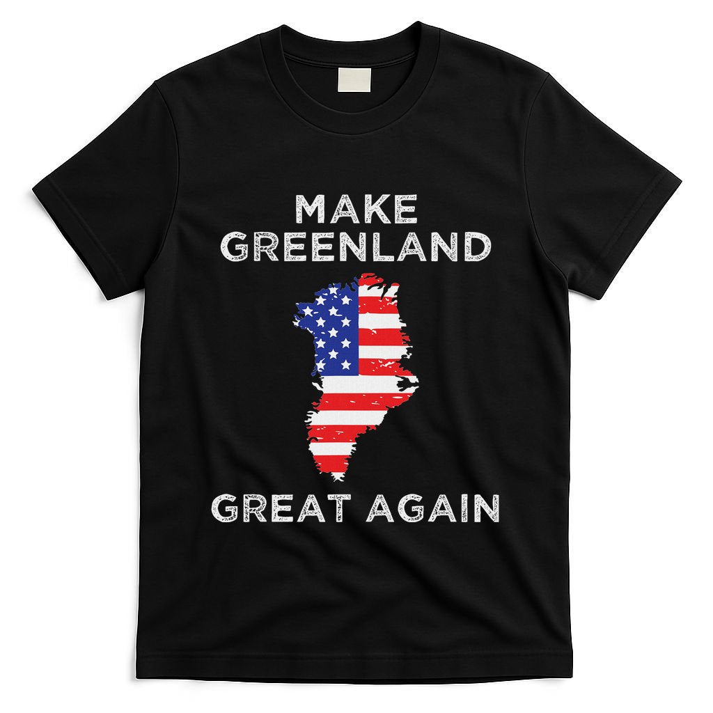 Trump Greenland Make Greenland Great Again Map T-Shirt