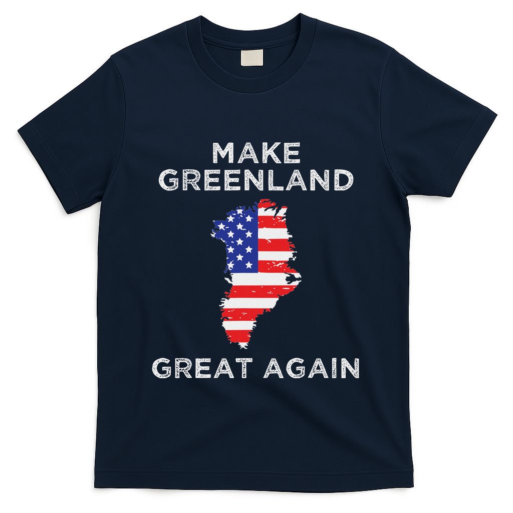 Trump Greenland Make Greenland Great Again Map T-Shirt