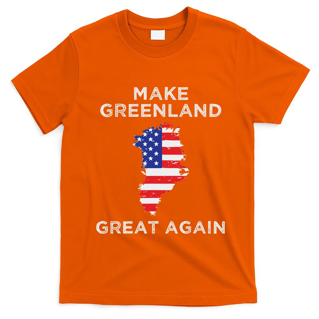 Trump Greenland Make Greenland Great Again Map T-Shirt