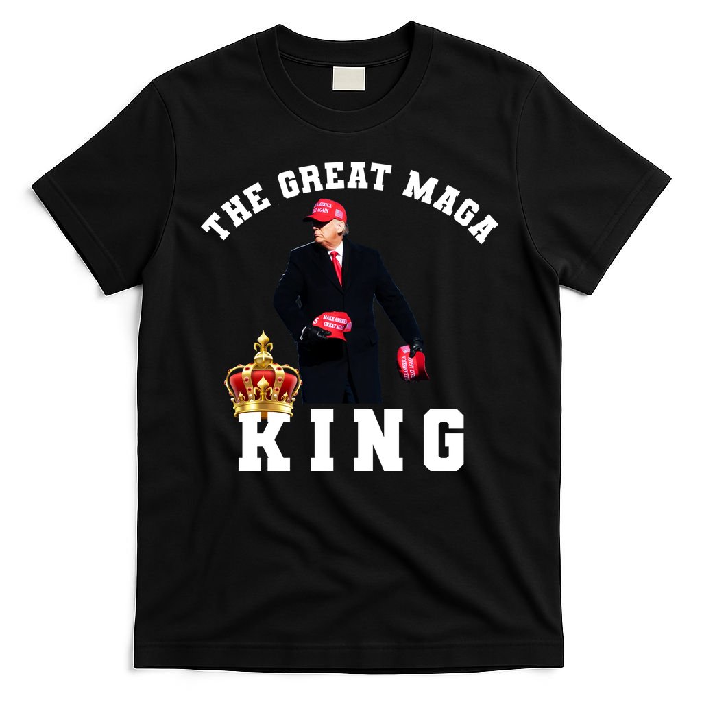 The Great MAGA King Trump 2024 USA T-Shirt