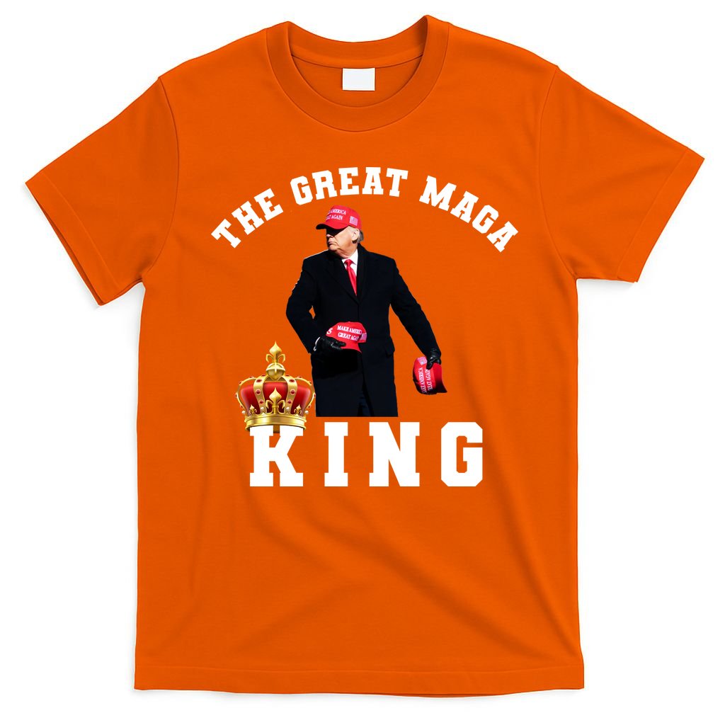The Great MAGA King Trump 2024 USA T-Shirt