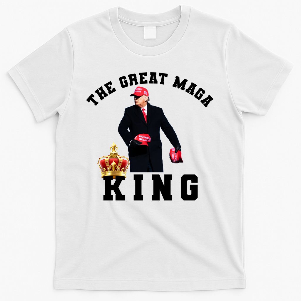 The Great MAGA King Trump 2024 USA T-Shirt