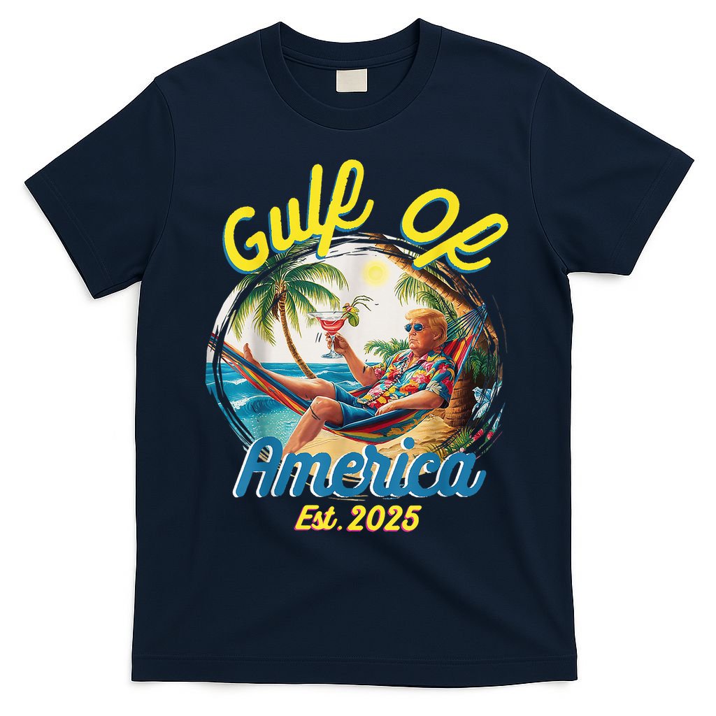 Trump Gulf Of Us America Est 2025 T-Shirt