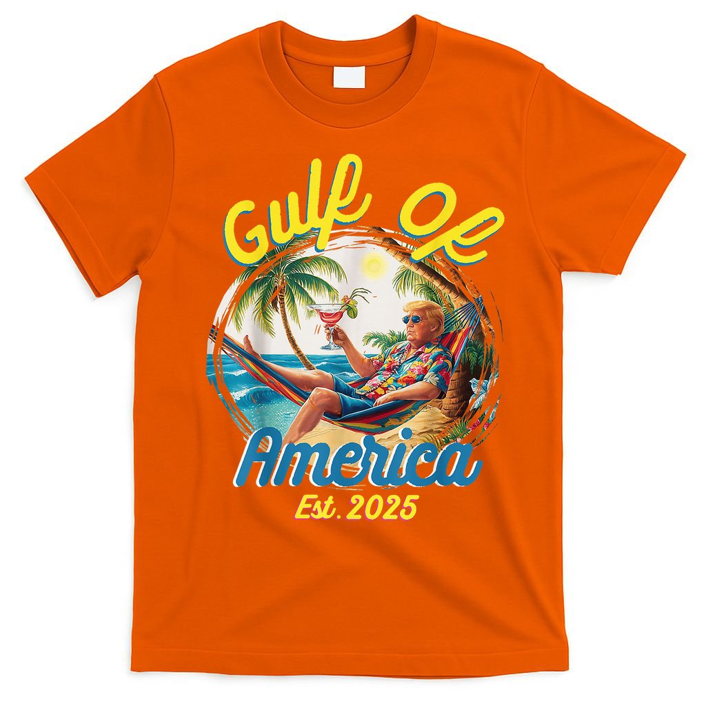 Trump Gulf Of Us America Est 2025 T-Shirt