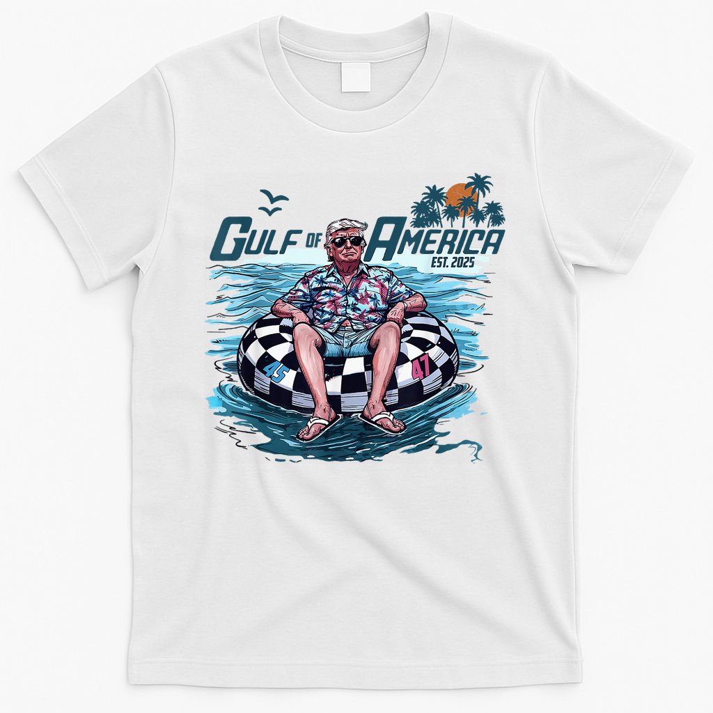 Trump Gulf Of Us America Est 2025 T-Shirt
