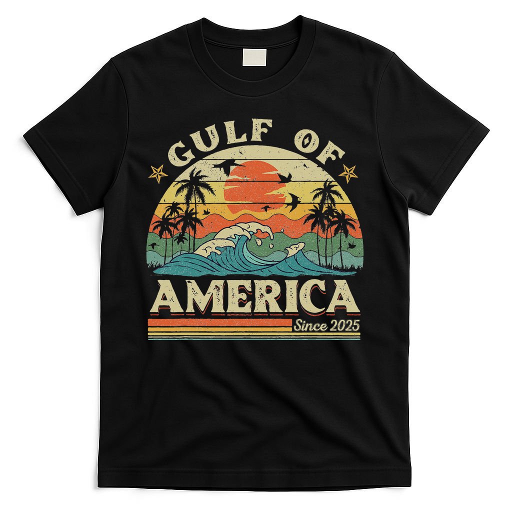 Trump Gulf Of Us America 2025 Trump  T-Shirt