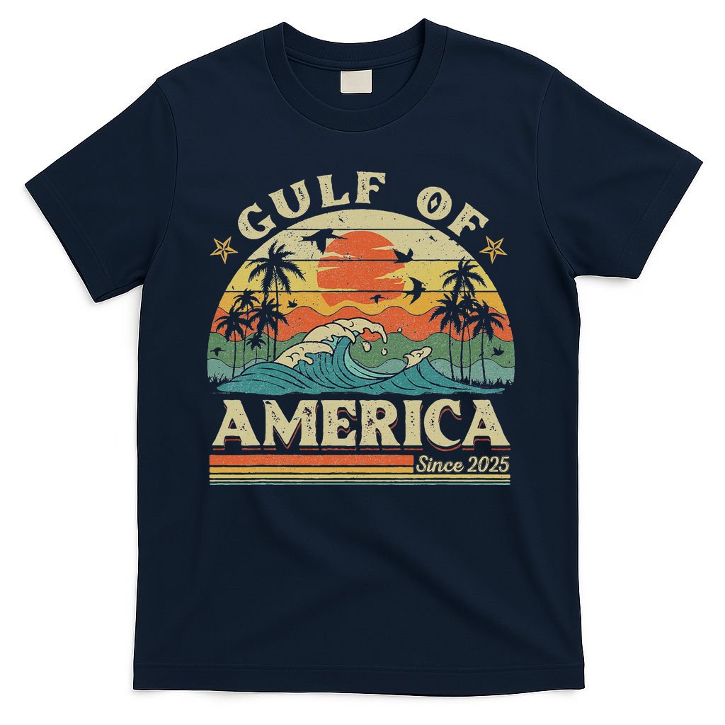Trump Gulf Of Us America 2025 Trump  T-Shirt