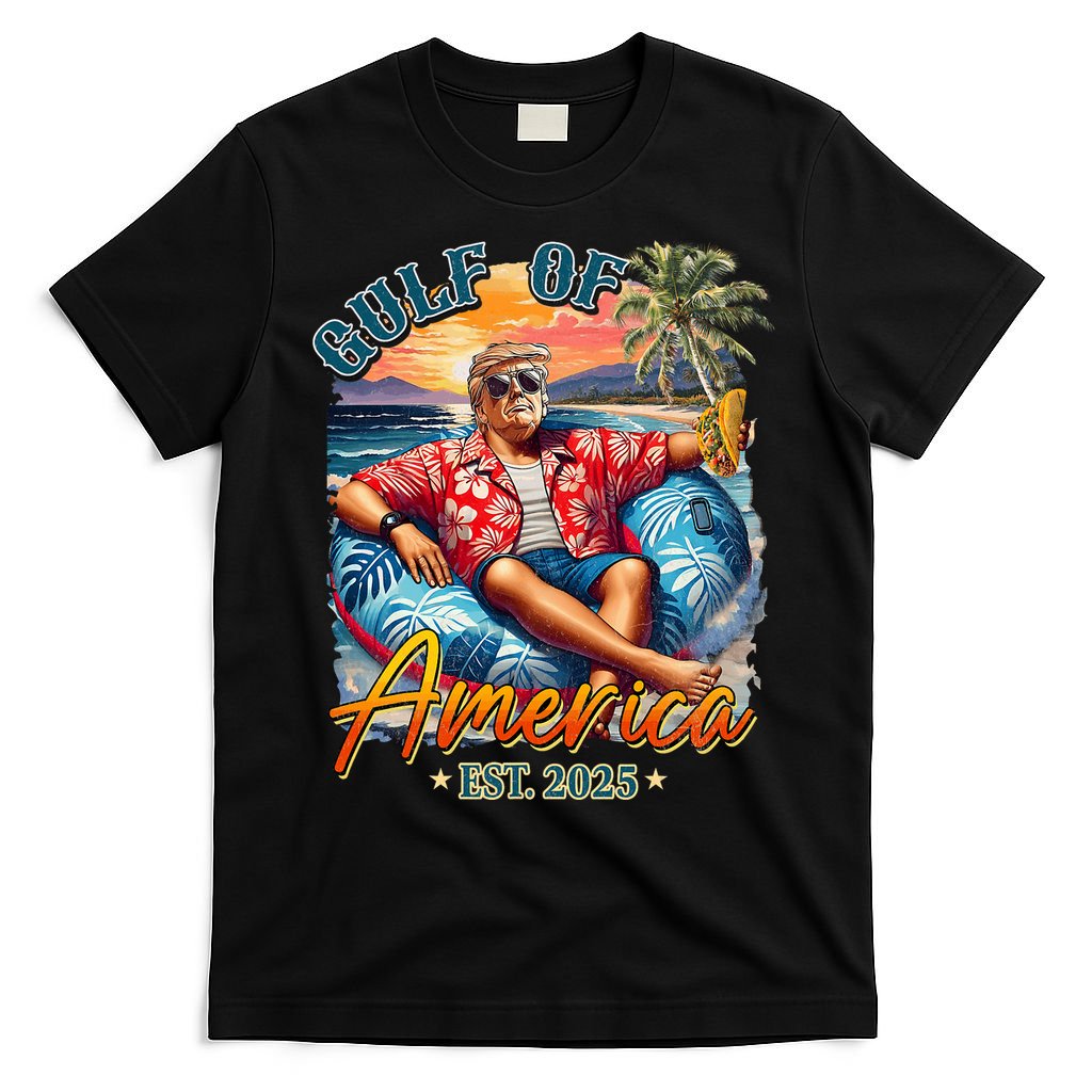 Trump Gulf Of Us America Est 2025  T-Shirt